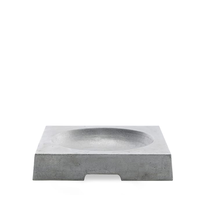 Kvadrat birdbath - Aluminum 沙色-casted - Byarums bruk