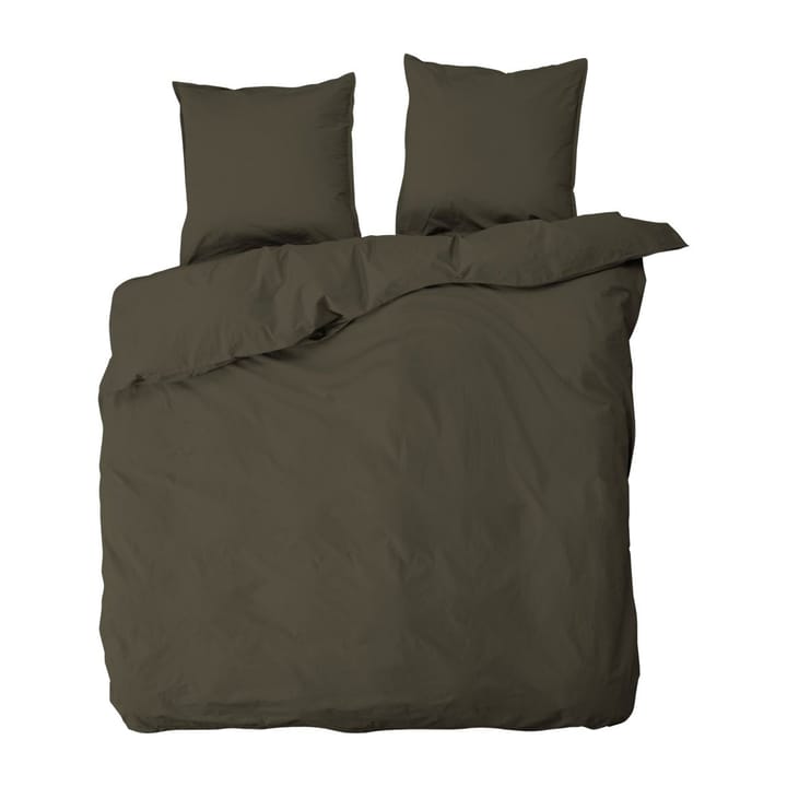 Ingrid bed set 220x220 cm - Bark - byNORD