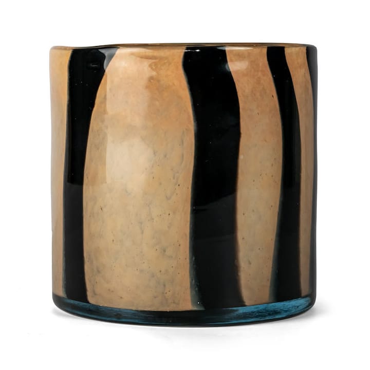 Calore 烛台-花瓶 M Ø15 cm - 黑色-米色 - Byon