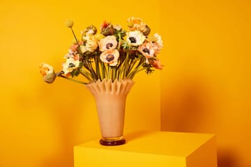 Lori 花瓶 28 cm - Yellow-bordeaux - Byon
