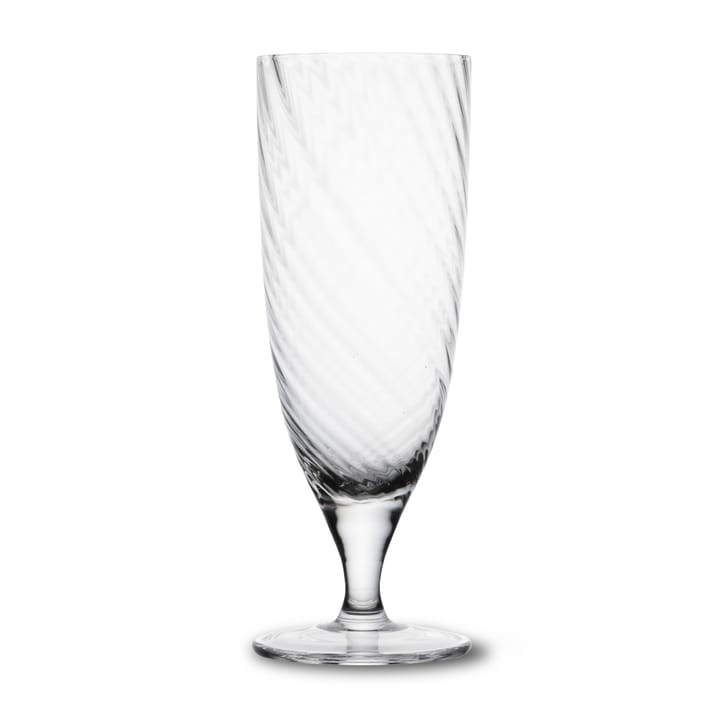 Opacity drinking glass on foot - 透明 - Byon