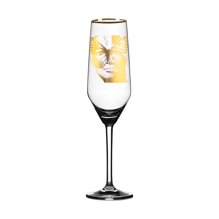 Golden Butterfly 香槟杯 30 cl - 金色 - Carolina Gynning