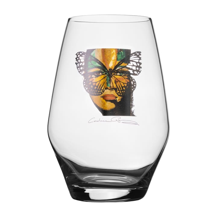 Golden Butterfly tumbler 玻璃制 35 cl - Clear - Carolina Gynning