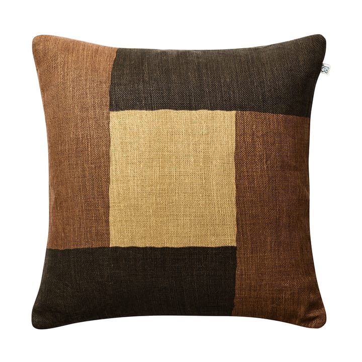 Halo 枕头套 50x50 cm - Dark Brown-Taupe-Khaki - Chhatwal & Jonsson