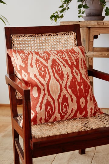 Ikat Madras 靠枕套 50x50 cm - Apricot 橘色-玫瑰色 - Chhatwal & Jonsson