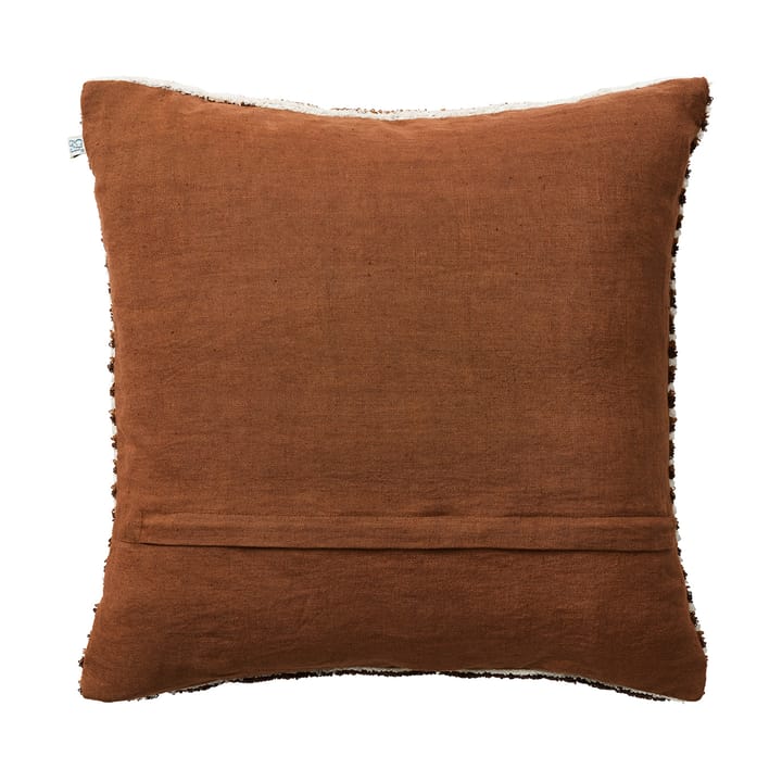 Raipur 枕头套 50x50 cm - Cognac-Brown-Off White - Chhatwal & Jonsson