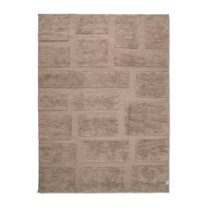 Bricks 羊毛地毯 170x230 cm - 米色 - Classic Collection