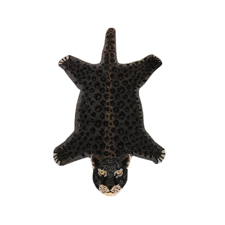 Leopard 地毯 - 黑色, 90x150 cm - Classic Collection