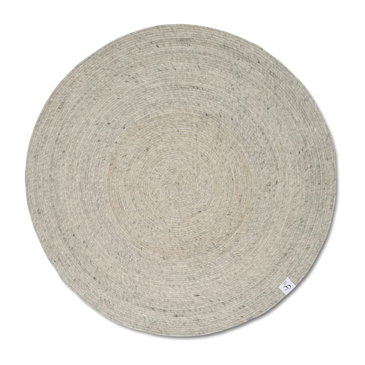 Merino 羊毛地毯 round Ø160 cm - Concrete - Classic Collection