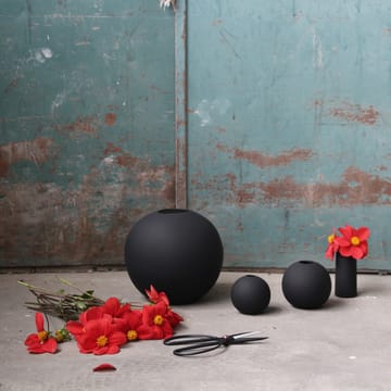 Ball 花瓶 black - 10 cm - Cooee Design