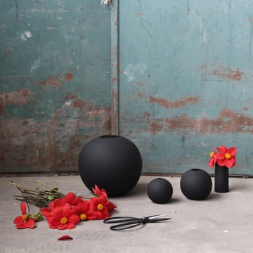 Ball 花瓶 black - 8 cm - Cooee Design