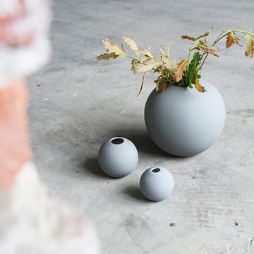 Ball 花瓶 grey - 10 cm - Cooee Design