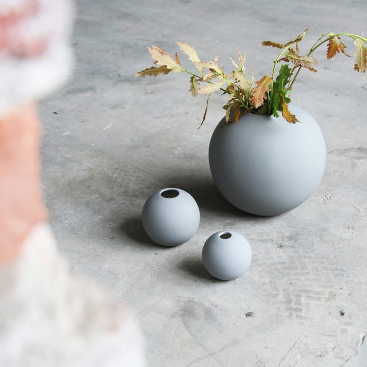 Ball 花瓶 grey - 8 cm - Cooee Design