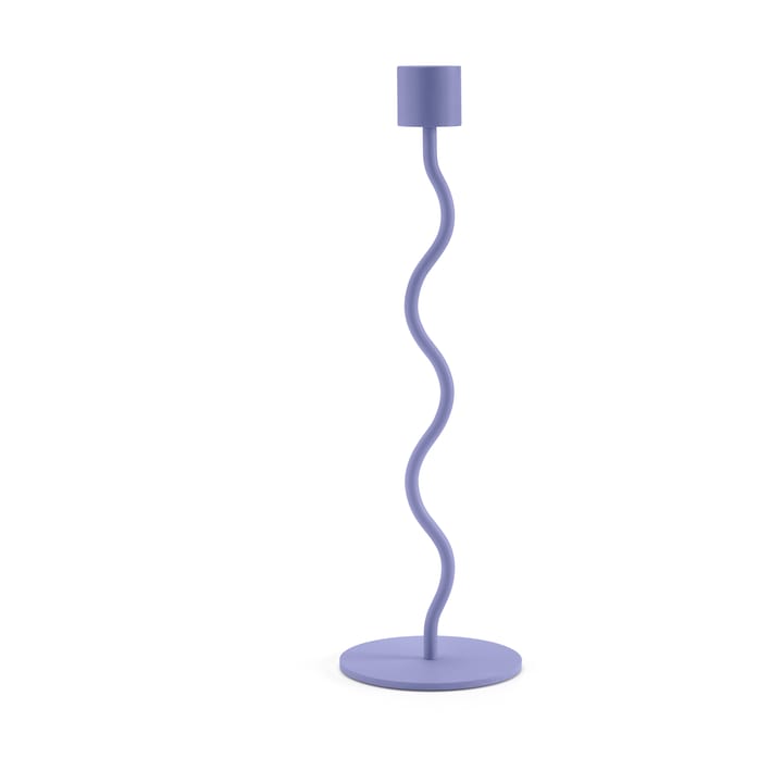 Curved 烛台 26 cm - 茉莉紫色 - Cooee Design