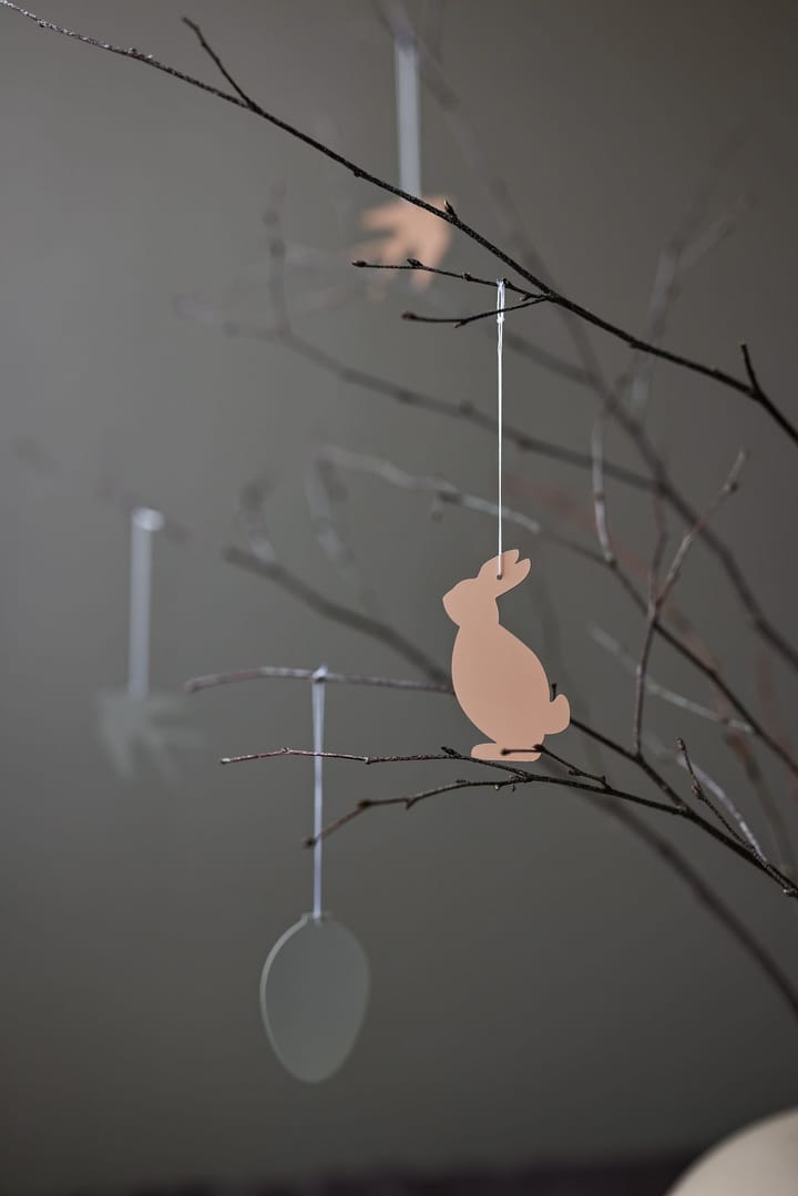 Easter Deco hare 复活节装饰 四件套装 - Cafe au lait - Cooee Design