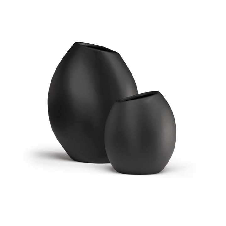 Lee 花瓶 18 cm - 黑色 - Cooee Design