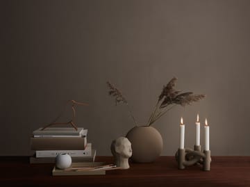 Lykke Three candle sticks - 沙色 - Cooee Design