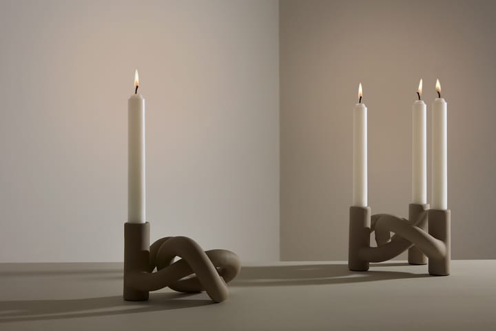 Lykke Three candle sticks, 沙色 Cooee Design