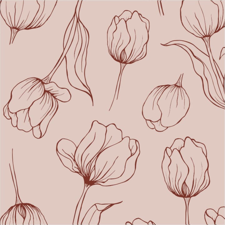 Tulipa napkins 33x33 cm - Blush - Cooee Design