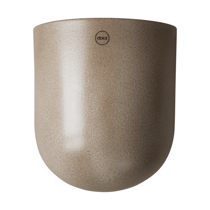 Cut wall-mounted flowerpot beige - X-大 24 cm - DBKD
