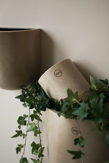 Cut wall-mounted flowerpot beige - X-大 24 cm - DBKD