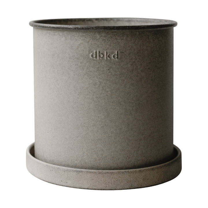 Plant pot 小 两件套装, 米色 DBKD