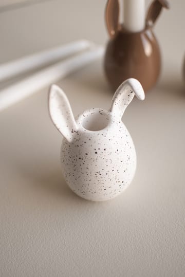 Rabbit 烛台 13 cm - 白色的 dot - DBKD