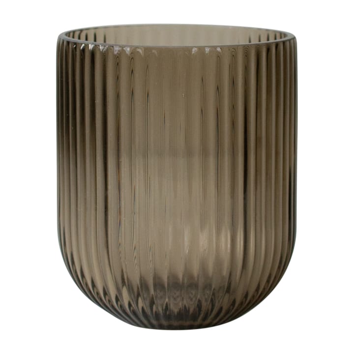 Simple Stripe 玻璃 花瓶  brown - Small - DBKD