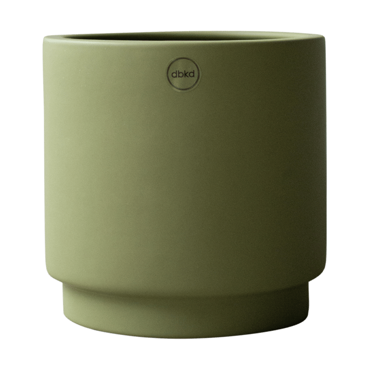 Solid pot green - Medium, Ø16 cm - DBKD