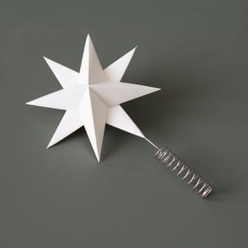Tree topper star Christmas tree star - 白色 - DBKD