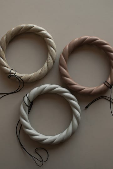 Twine wreath Ø27 cm - Nougat - DBKD