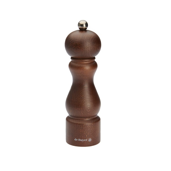 Rumba salt and pepper mill ceramic 18 cm - Dark 棕色 - De Buyer