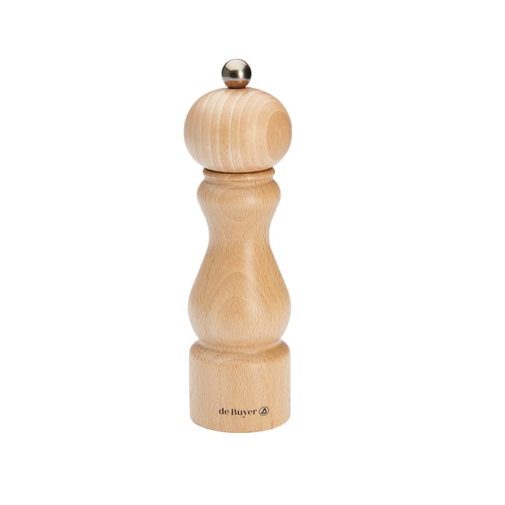 Rumba salt and pepper mill ceramic 18 cm - 浅棕色 - De Buyer