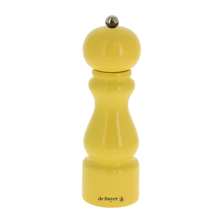 Rumba salt and pepper mill ceramic 20 cm - 黄色-glossy - De Buyer