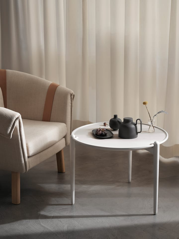 Aria 咖啡桌 high 46 cm - 白色 - Design House Stockholm