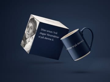 Astrid Lindgren 马克杯 Utan snus - Swedish text - Design House Stockholm