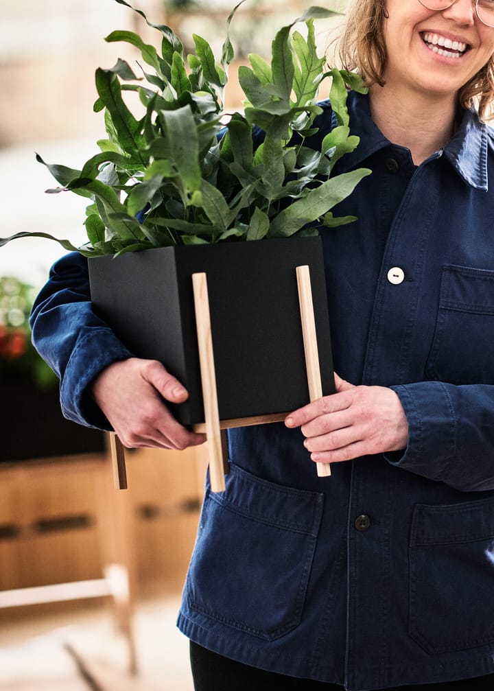 Botanic pot flower pot, 黑色-box Design House Stockholm