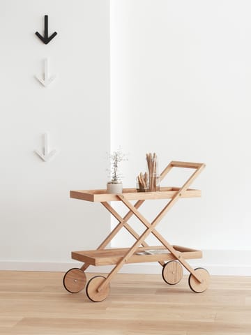 Exit serving trolley - Oak - Design House Stockholm