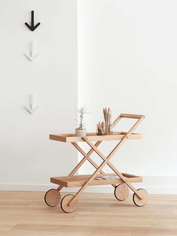 Exit serving trolley - Oak - Design House Stockholm