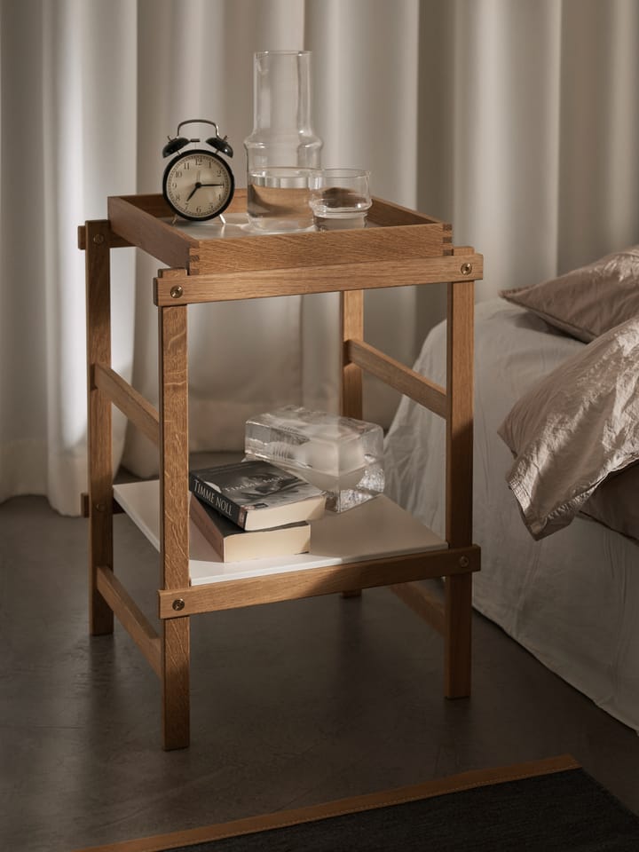 Frame shelf S 58 cm - oak-白色 - Design House Stockholm