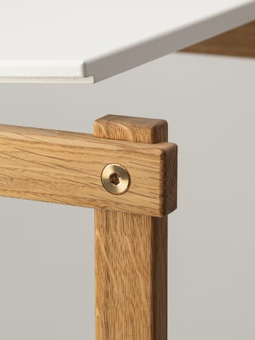 Frame shelfhigh - oak-白色 - Design House Stockholm