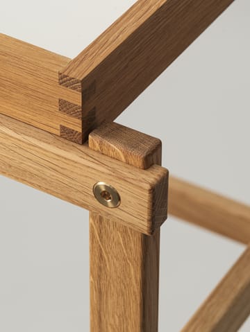 Frame shelfhigh - oak-白色 - Design House Stockholm