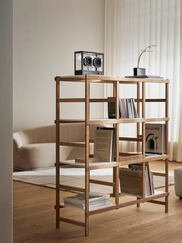 Frame shelfhigh - oak-白色 - Design House Stockholm