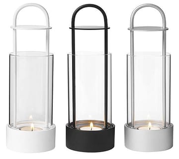 Lotus hurricane lantern - 白色 - Design House Stockholm