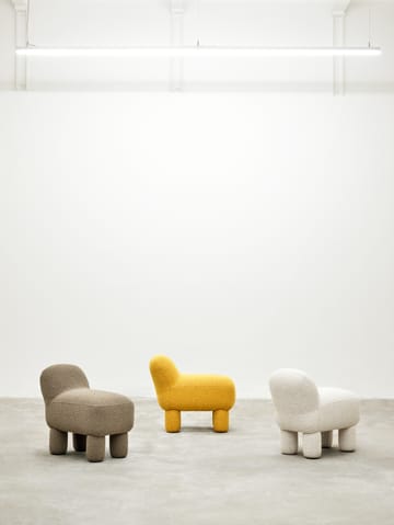 Lulu sit pouf 36x65 cm - 褐色 - Design House Stockholm