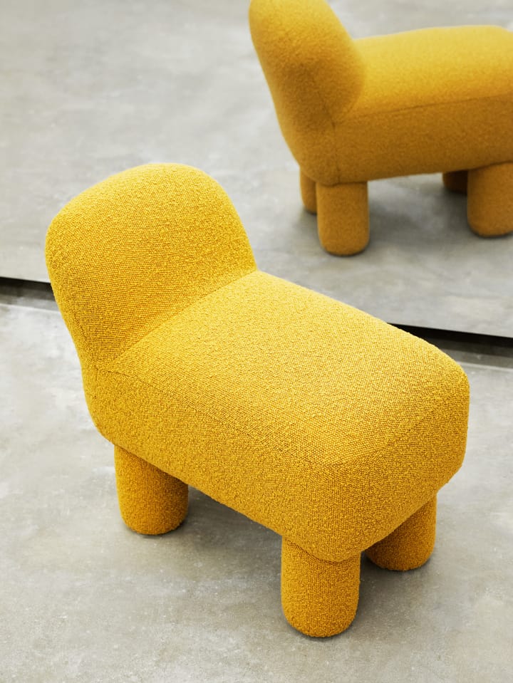 Lulu sit pouf 36x65 cm - 黄色 - Design House Stockholm