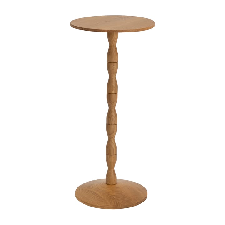 Pedestal table Ø31x67.5 cm, Oak Design House Stockholm