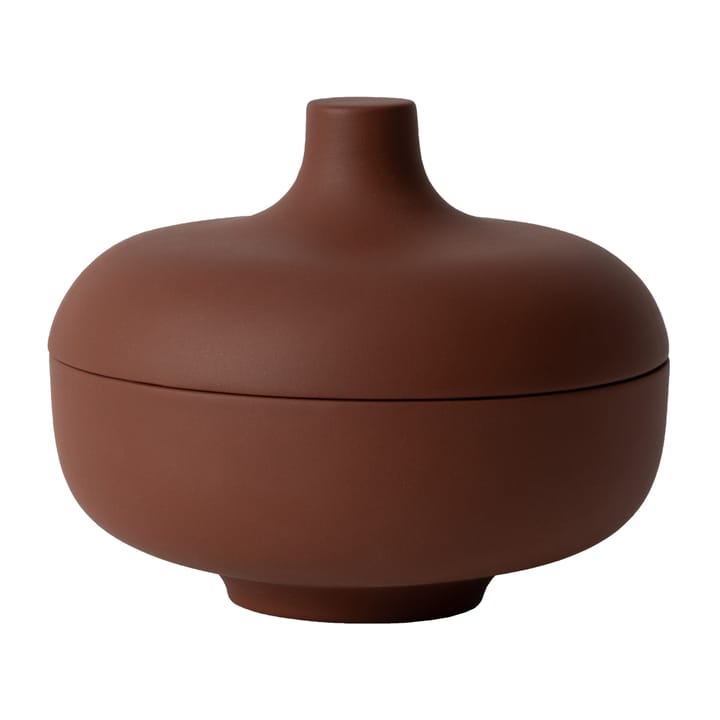 Sand 带盖碗 中号 Ø12 cm - 红色 clay - Design House Stockholm