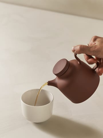 Sand teapot 65 cl - 红色 clay - Design House Stockholm