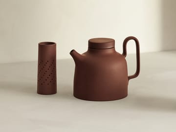 Sand teapot 65 cl - 红色 clay - Design House Stockholm